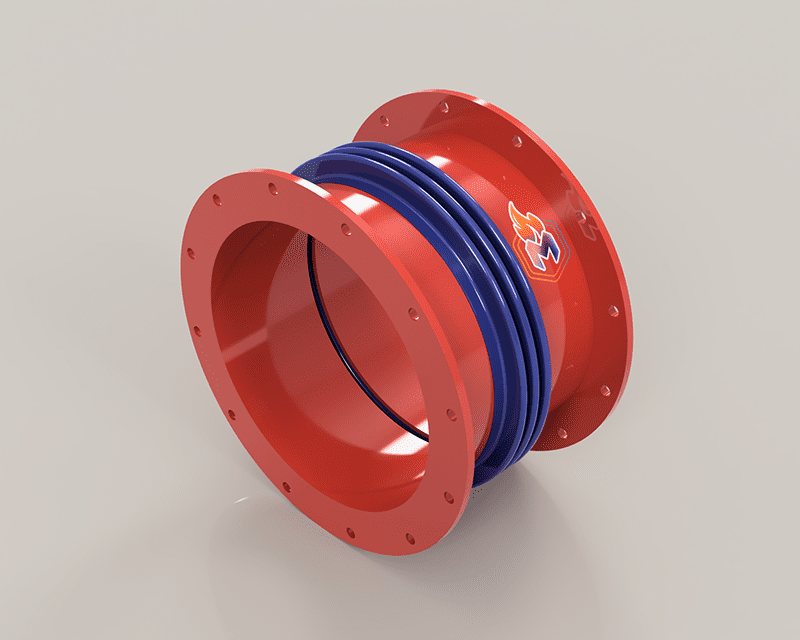 Single Unrestrained Metal Expansion Joint Flanged